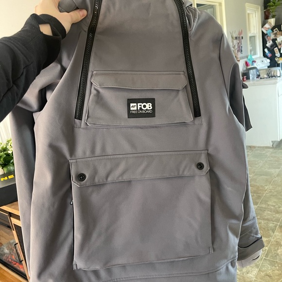 4F Free On Board Softshell Snowboarding Jacket- Small - Picture 6 of 10